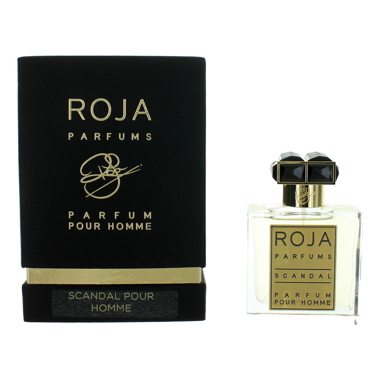 1.7 oz bottle of Scandal Pour Homme by Roja Parfums